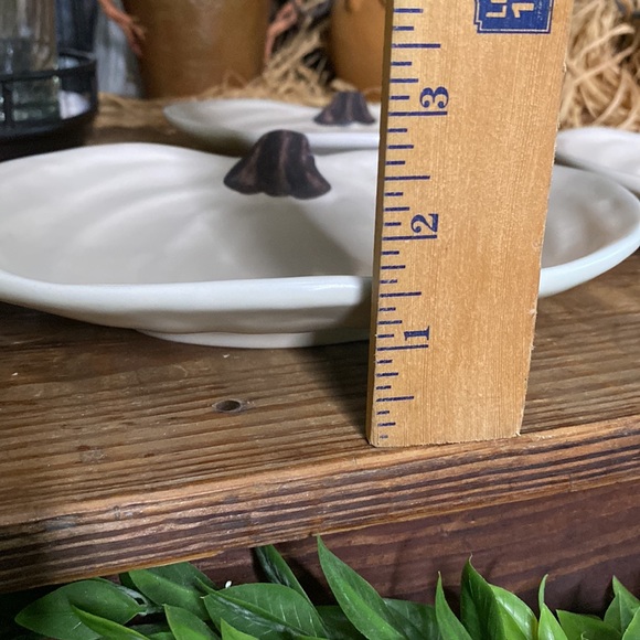 Pottery Barn Harvest Pumpkin Shaped Plates by Designer Barbara Eigern -Set of 4 - Picture 16 of 16